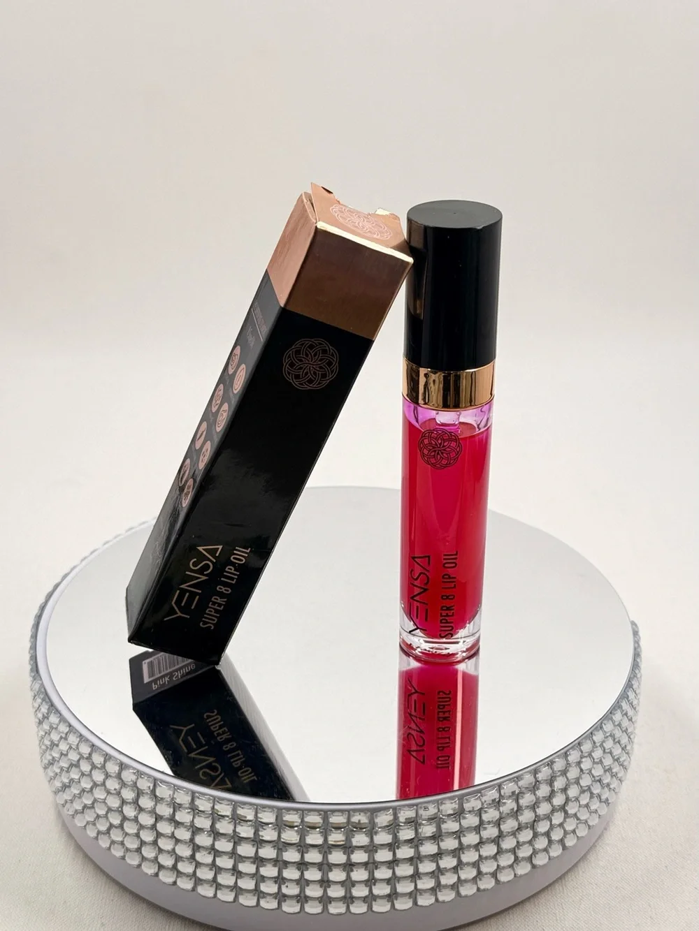 Yensa Super 8 Lip Oil - Pink Shine Full size BNIB 6.8 ml